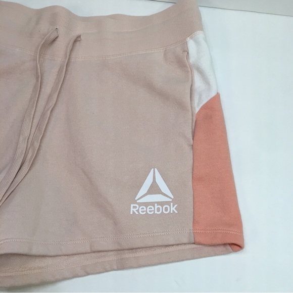 Lot of 2 Reebok Running Shorts Womens Size Medium Relaxed Fit Athletic Logo - Picture 7 of 11